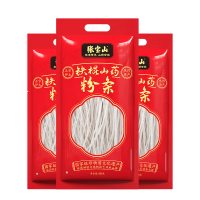 铁棍山药粉条500g*3包正宗全汁老浆粉条粉丝酸辣粉火锅凉拌粉条南北干货河南特产