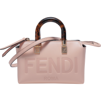 芬迪 FENDI 女士By The Way系列牛皮革手提单肩斜挎包Boston波士顿包 8BS067 ABVL
