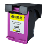 科思特 678XLC 墨盒 适用惠普DeskJet 2515 /4518 彩色