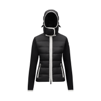 盟可睐/蒙口 MONCLER 女士修身版薄款鹅绒连帽夹克上衣外套H2 098 8G00027 80995