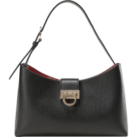 Salvatore Ferragamo菲拉格慕 女士Trifolio系列Gancini扣饰手提单肩包腋下包 212499
