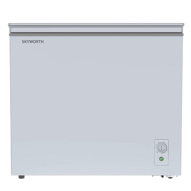 创维(Skyworth)BD/C- 201GQ 201升家用卧式冰箱单温转换柜大容量冰柜一级能效冷冻冷藏柜 星棋银