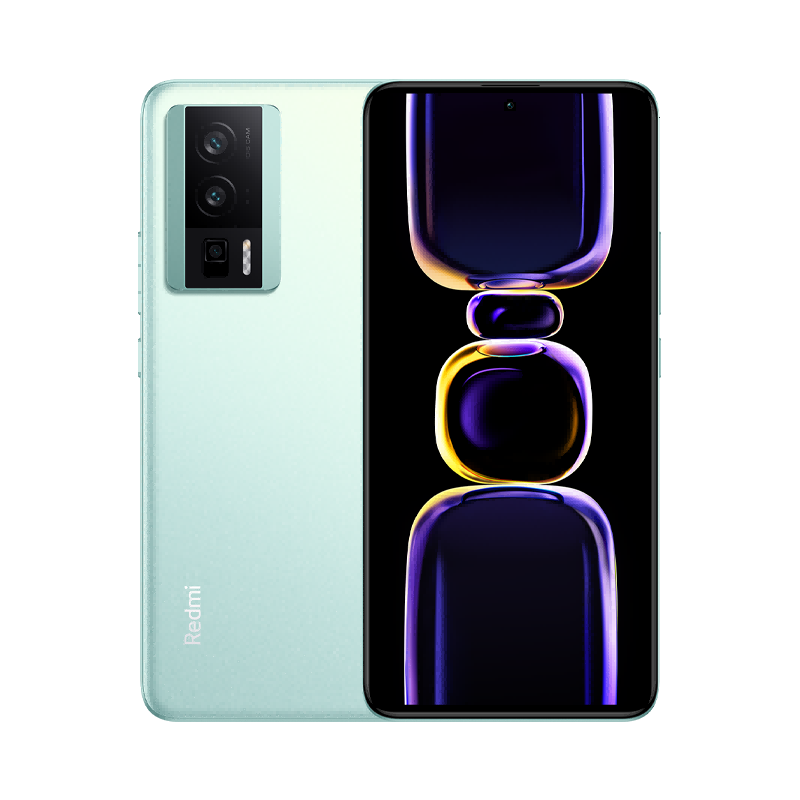 Redmi K60 幽芒色 12GB内存 512GB存储 第一代骁龙8+处理器 2K高光屏 67W闪充 6400万超清像素 5500mAh超大电量 5G智能手机