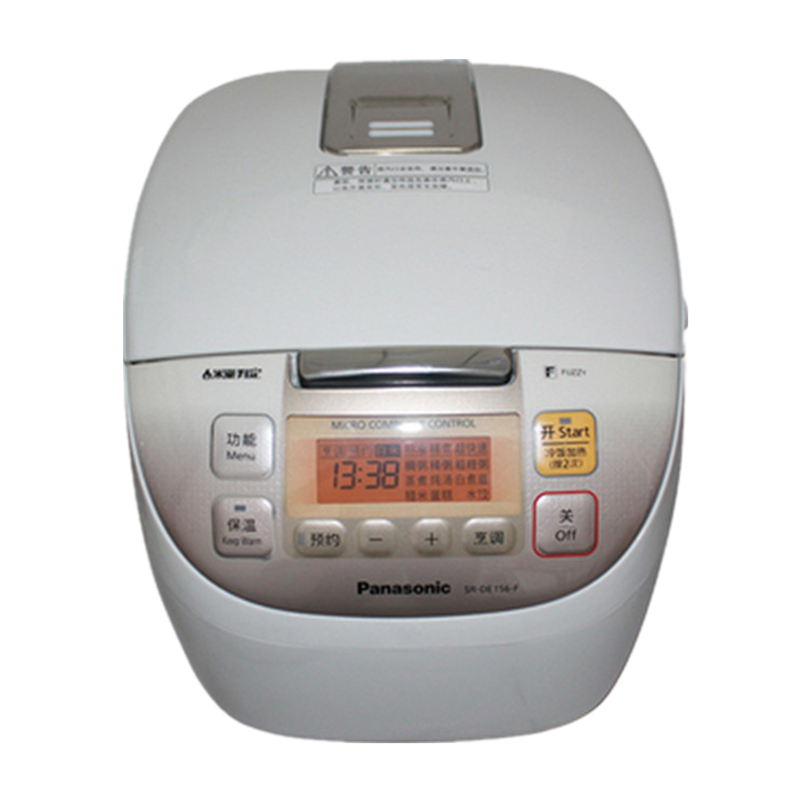 松下 (Panasonic) 电饭煲 SR-DE106 24小时预约备长炭内胆电饭锅 可拆卸防溢装置 3升