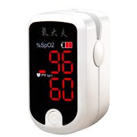氧大夫血氧仪FS10E指夹式脉搏血氧饱和度检测器硅胶指垫便携