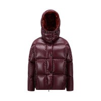 盟可睐/蒙口 MONCLER 女士经典宽松版短款连帽鹅绒羽绒服夹克外套H2 093 1A00065 68950