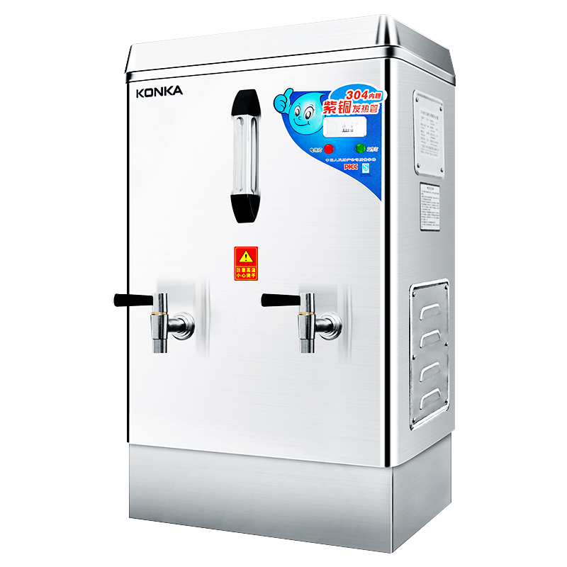 康佳(KONKA)商用开水器18KW 全自动不锈钢饮水机 工地学校工厂奶茶店电热开水机180L/H 豪华款KW-1808