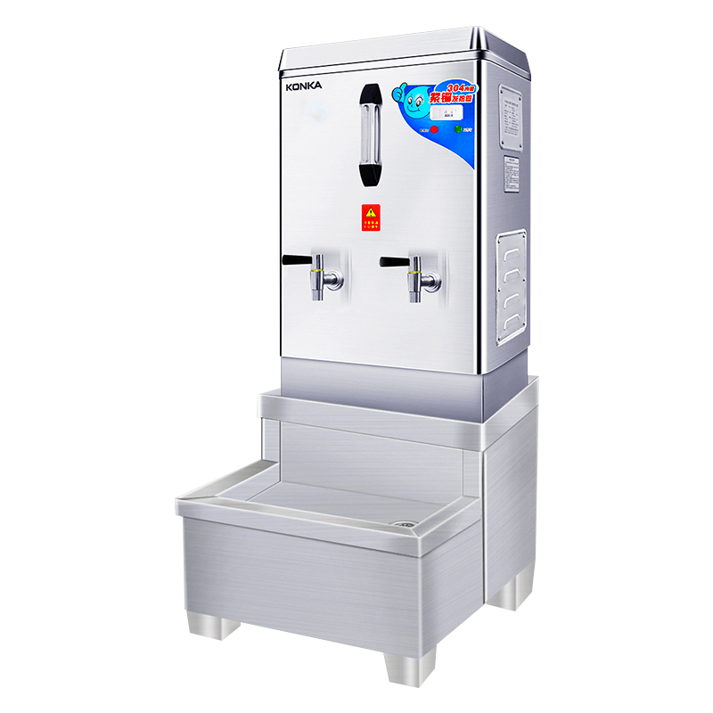 康佳(KONKA)商用开水器15KW 全自动不锈钢饮水机 工地学校工厂奶茶店开水机150L/H豪华款加底座KW-1507