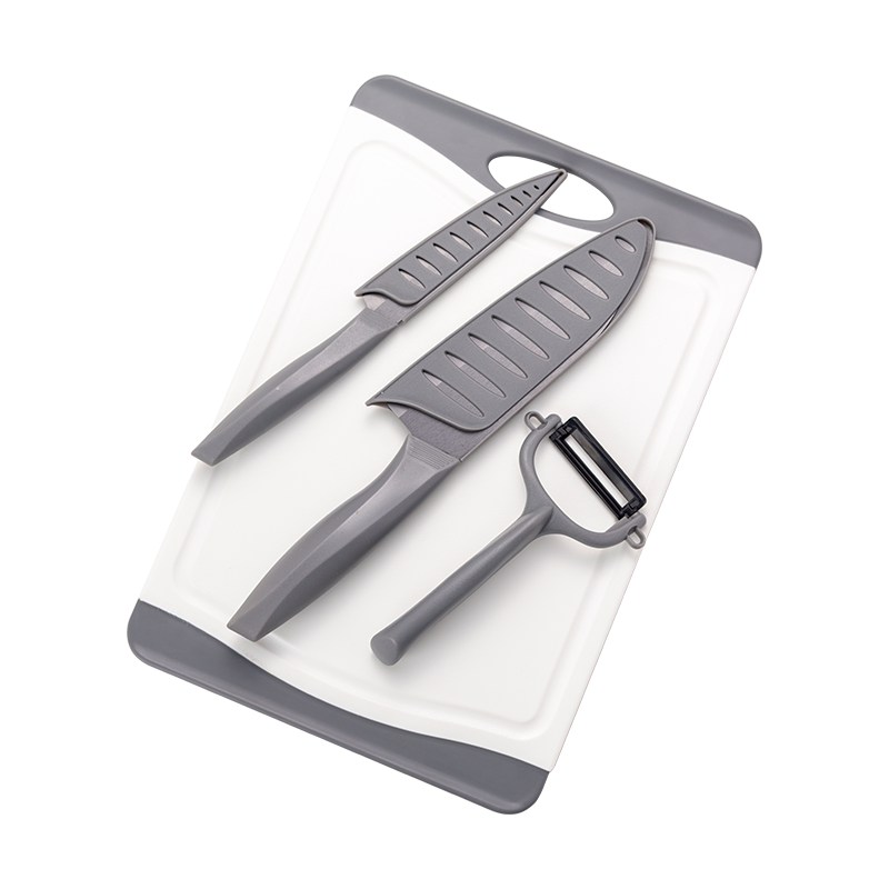 乐扣乐扣陶瓷刀具套装家用切菜水果刀厨房砧板耐磨便携刨刀