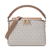 迈克·科尔斯 MICHAEL KORS 女士人造革/牛剖层皮革复古手提单肩斜挎包凯莉包32F1GCDC1B