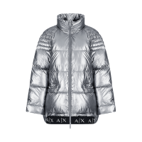 阿玛尼 ARMANI EXCHANGE 女士宽松版高领棉服外套6LYB07 YNSKZ