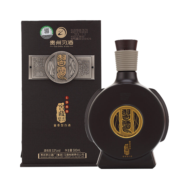 习酒 窖藏1988 53度500ml*6瓶 整箱装 酱香型 习酒(XIJIU)(新包装发货)