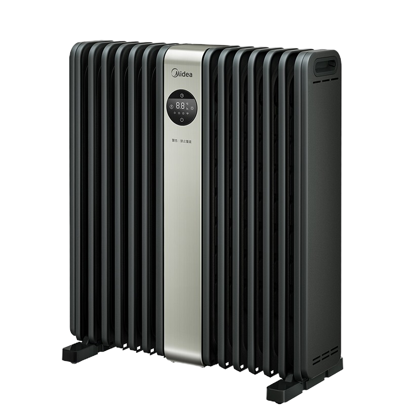 美的(Midea)取暖器HYX22TR暖风机14片加宽油酊 电暖气烤火炉油丁电热油汀家用节能省电暖气片 APP智能互联