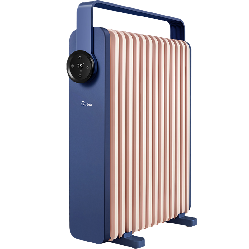 美的(Midea)取暖器油汀电暖器家用速热节能油丁酊速热智能操控多重保护APP远控暖风机卧室HYW22KRA
