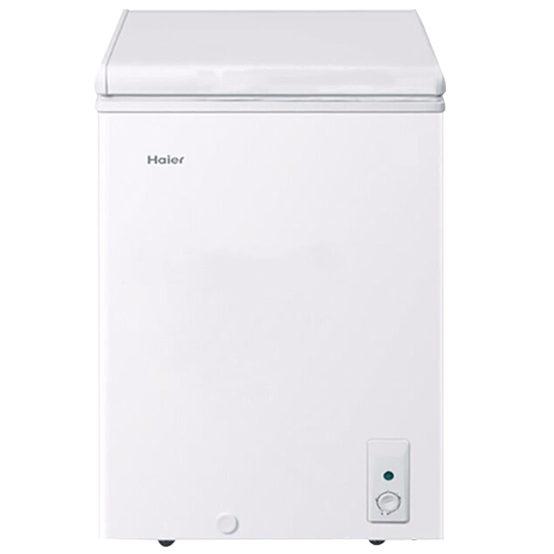 Haier海尔 BC/BD-100HD家用小冷柜节能冷藏冷冻转换小冰柜一级能效卧式冷柜顶开门冷柜100升