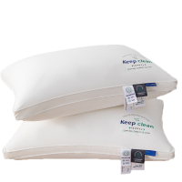 卡洛儿杜香全棉枕头芯一对装家用护颈椎助睡眠酒店单人纯棉整头男不塌陷