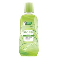 DARLIE 好来(原黑人) 漱口水清心绿茶香500ml 清口气减少细菌温和清新