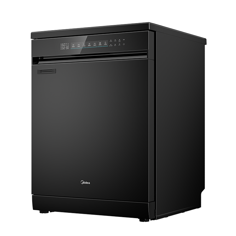 美的(Midea)14套嵌入式洗碗机 RX600Pro 升级105℃热风烘干+升降碗篮 一级水效 三星消毒 分层洗