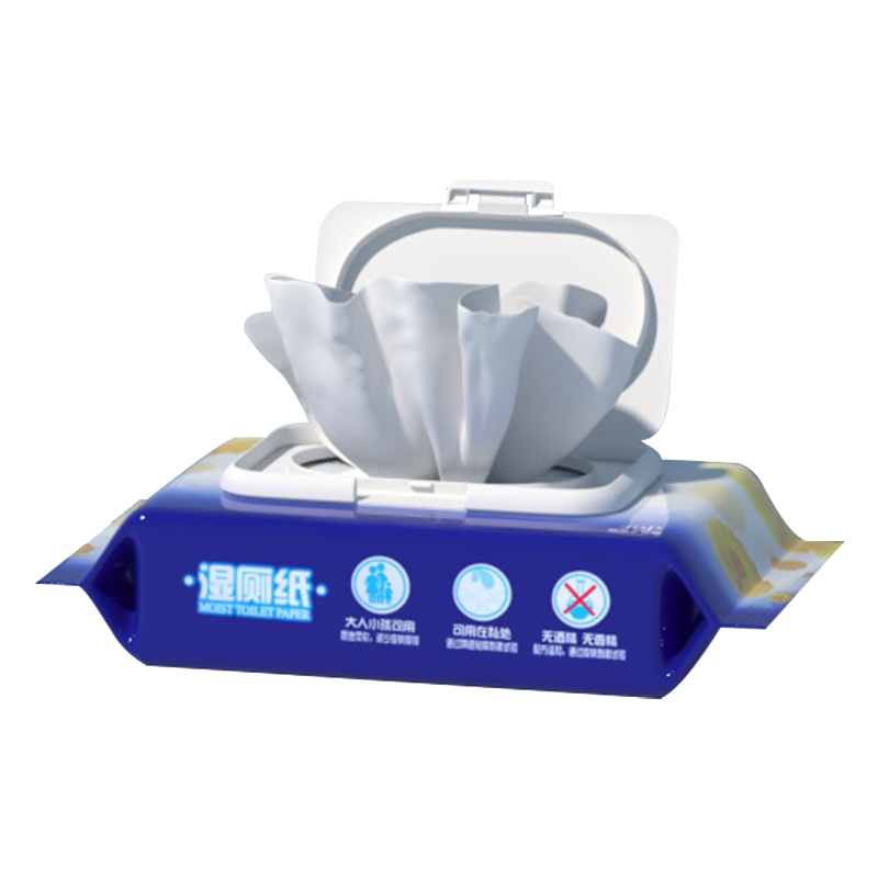 碧c湿厕纸婴儿宝宝专用卫生湿巾纸女性家庭实惠装厕所擦屁股