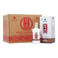 习酒 银质 53度 500ml*6瓶 整箱装白酒 酱香型 習酒XI LIQUOR(新包装发货)