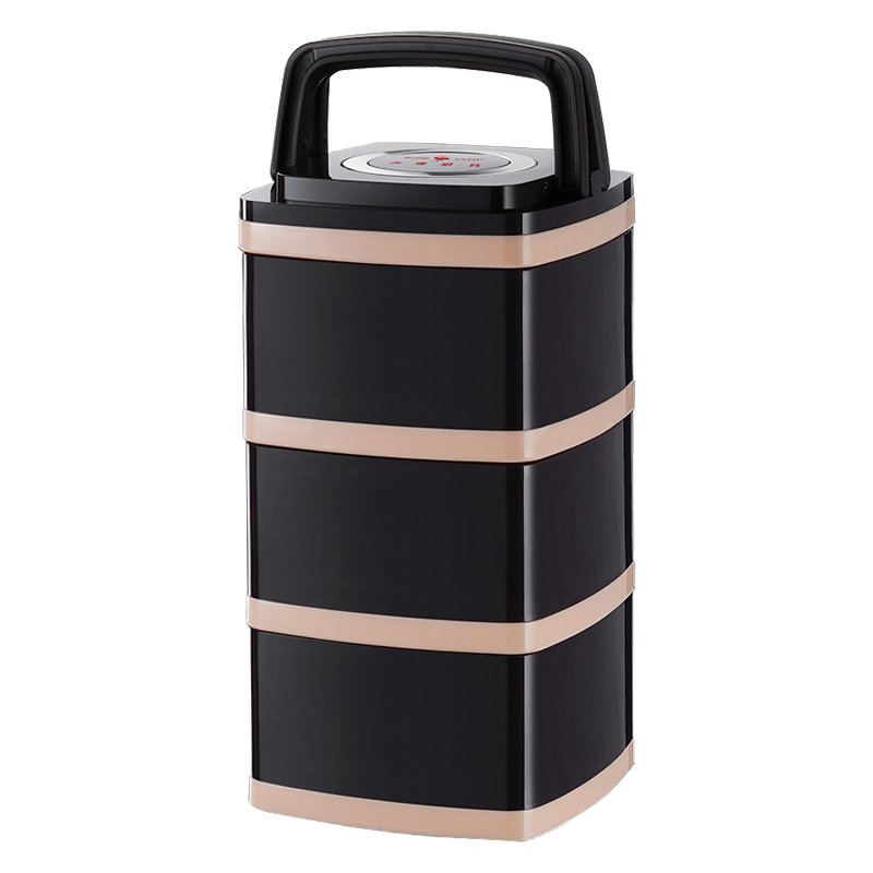 ssgp德国叁肆钢 魔方饭盒抖音新款多层饭盒便当组合保温便携304不锈钢分装饭盒