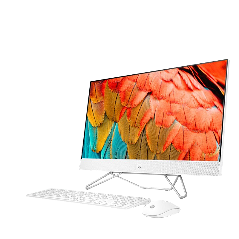 惠普(HP)星系列青春版高清一体机电脑27英寸(J4025 8G 256GSSD 无线蓝牙 注册三年上门)FHD高色域