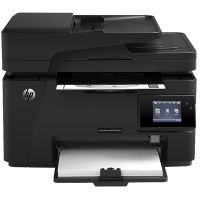 惠普HP LaserJet Pro MFP M128fp黑白激光多功能打印连续复印件扫描A4纸电话传真机一体机办公四合一 惠普m128fw 惠普128fp打印机 标准配置