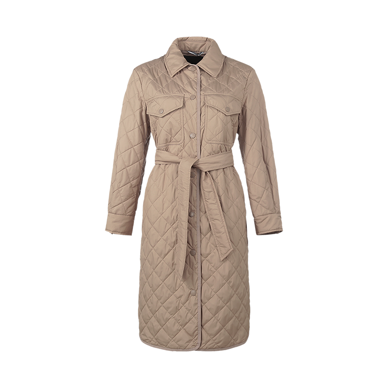 麦丝玛拉 Max Mara Weekend 女士LUXEPAD薄款菱形绗缝棉服大衣外套54960129 LEARCO