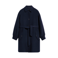 麦丝玛拉 Max Mara Weekend 女士绵羊毛宽松版中长款大衣外套50160129 FARISEO