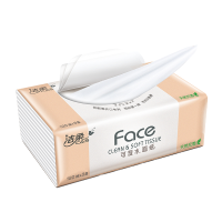 洁柔 JR078-06 120抽 三层 face家庭装软抽纸 6包/提 一提装