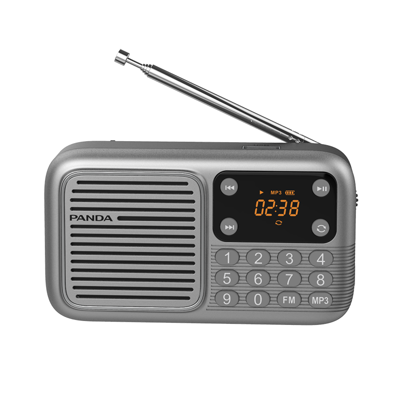 熊猫S3收音机老人播放器老年专用唱戏录音播放音响一体半导体 含16G TF卡内存卡