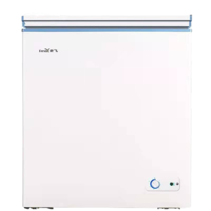 FRESTECH/新飞 BC/BD-96HJ1EW 96升 家用小型迷你顶开门冷柜卧式冷藏冷冻转换冷柜