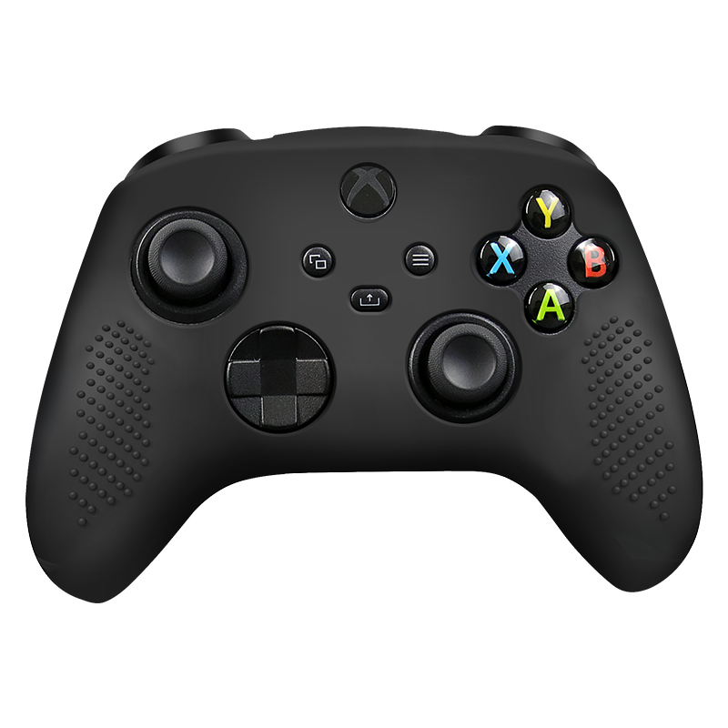 鑫喆微软xbox series s/x手柄套xboxone保护套xsx防滑硅胶套xboxseriesx透明防汗胶套配件