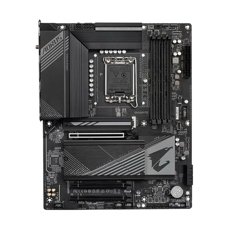 技嘉(GIGABYTE)B760 AORUS ELITE AX WIFI 主板 支持 DDR5 CPU 13900 13700KF 等 Intel B760 LGA 1700
