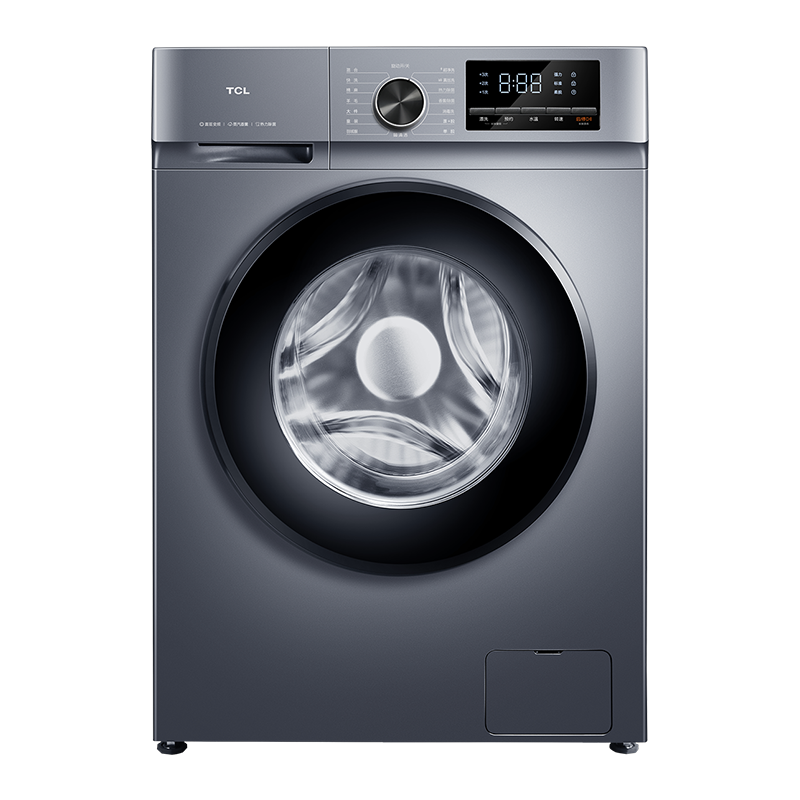 TCL 10公斤DD直驱V160变频滚筒超薄洗衣机香薰护理除菌净螨 45分贝低音洗涤 热力除菌 G100V160-D