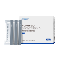 何浩明 洗鼻盐儿童成人生理盐水洗鼻器用洗鼻剂通鼻氯化钠独立包装1.8g×30包/盒