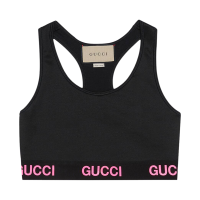 古驰 GUCCI 女士运动紧身背心胸衣短款上衣693086 XJDS5