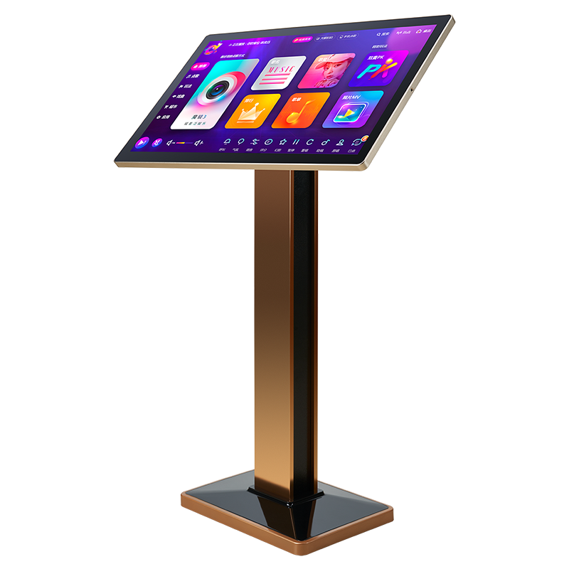 eVideo/视易 K73智能语音双系统高清KTV点歌机4K电容屏触摸屏家庭卡拉OK专业唱歌点唱机