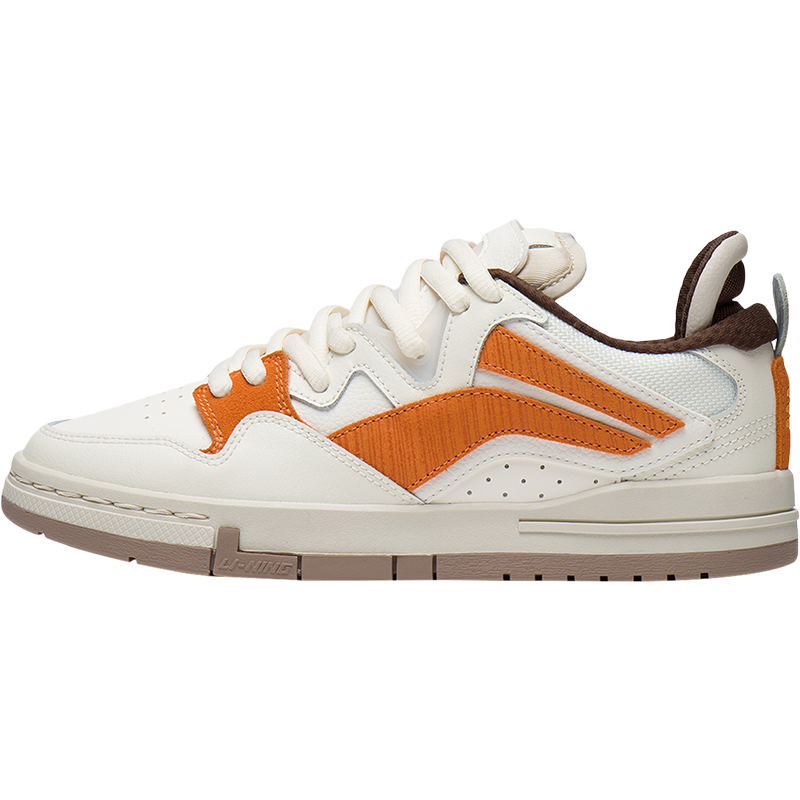 李宁滑板鞋女鞋2023新款惟吾PRO故事版本舒适软弹板鞋低帮运动鞋