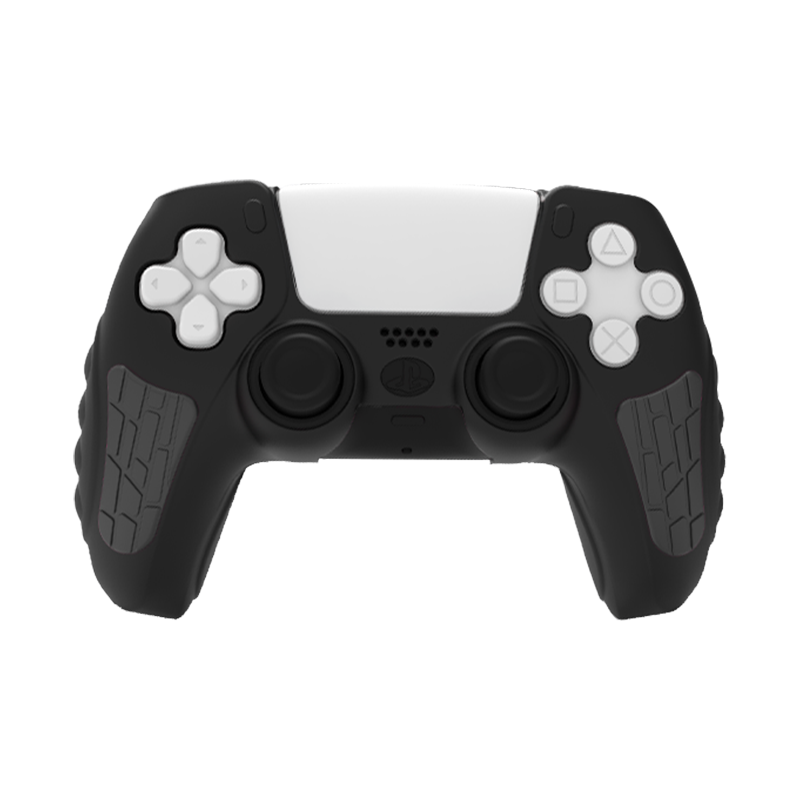 PS5手柄套索尼PS5手柄保护套ps5pro防滑硅胶套ps5slim游戏透明硅胶防汗胶套slim收纳包pro周边收纳配件