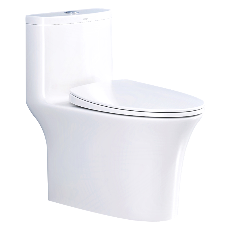 恒洁(HEGII)马桶 全包易清洁 节水防臭 虹吸式 大冲力连体坐便器HC0505PT