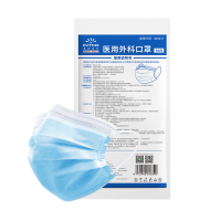 英科医疗一次性医用外科口罩三层防护含熔喷布非灭菌 10只/袋 10袋
