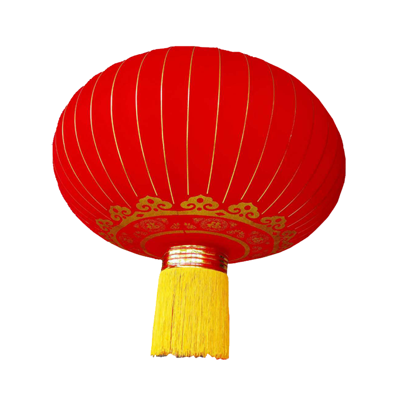 雄冠大红灯笼150#铁口绒布 1个装