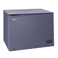 星星(XINGX)BCD-210KVCT 210升 家商两用双温冰柜 大冷冻小冷藏冰箱 彩晶面板顶开门冷柜