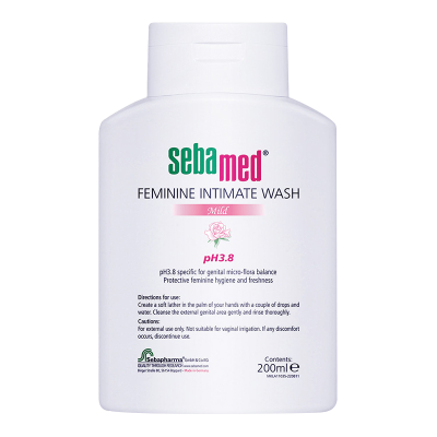 施巴(Sebamed)母婴孕产妇护理清洁液400ml 孕妇私处清洁液德国进口弱酸性配方