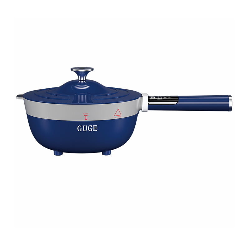 [1800W大功率+麦饭食]德国GUGE谷格家用电炒锅一体式插电多功能智能多档可调煎炸火锅不粘锅G849