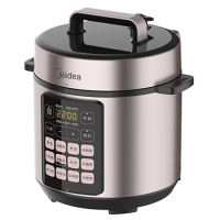 美的(Midea)电压力锅提鲜系列深汤智能5L家用3-6人食用多功能不粘双胆高压快煮高压锅 [MY-E523]