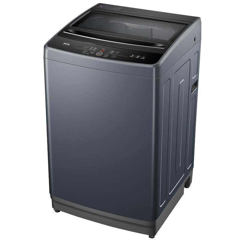 TCL 12公斤超大容量全家桶全自动波轮洗衣机 免污内筒 抗菌波轮 一键洗涤 喷瀑水流 减少缠绕B120V120