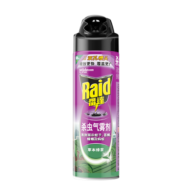 雷达杀虫气雾剂550ml 草本绿茶新香型强力灭杀蟑螂苍蝇蚊子蚂蚁杀虫剂