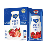 蒙牛 纯甄 常温风味酸牛奶 草莓果粒 200g×10盒(BJDT)